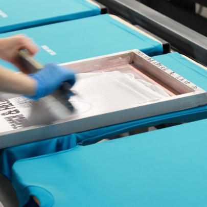 シルクスクリーン長台